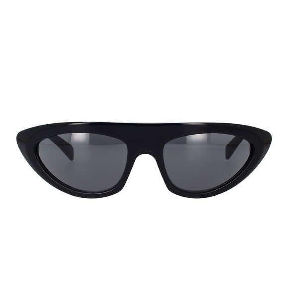 NEW CELINE GEOMETRIC SUNGLASSES CL40261I 01A BLACK GREY CELINE EYEWEAR - Picture 3 of 4